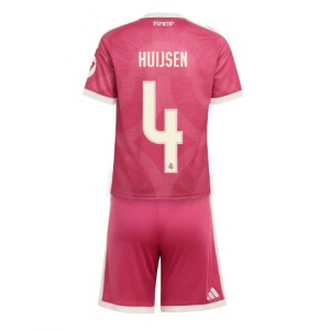 Real Madrid Dean Huijsen #4 Jalkapallovaatteet Lasten Kolmas peliasu 2026-27 Lyhythihainen (+ Lyhyet housut)